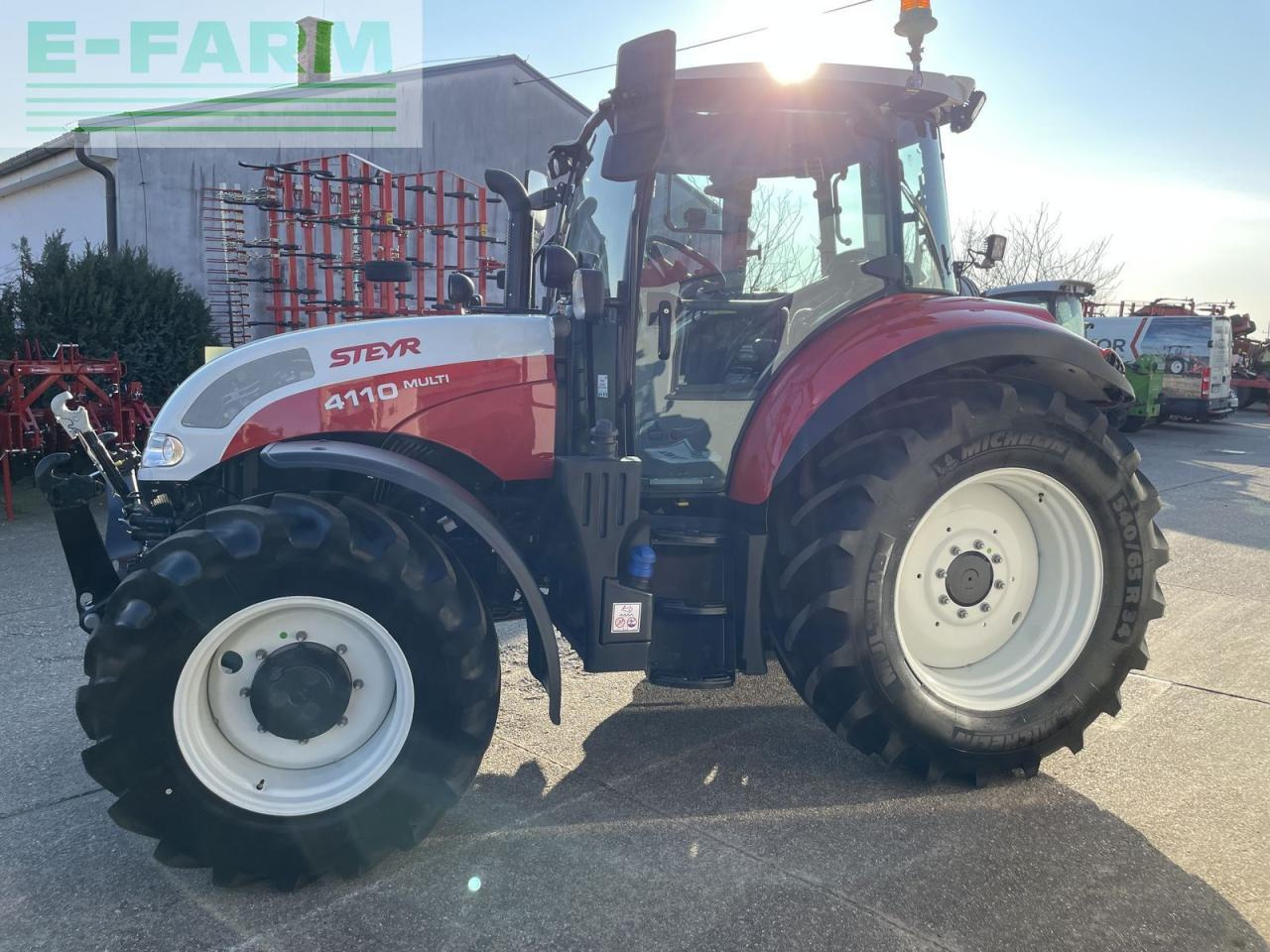 Steyr 4110 multi (stage v) - Tracteur agricole: photos 4 Steyr 4110 multi (stage v) - Tracteur agricole: photos 4