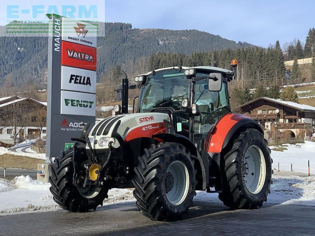 Steyr 4115 multi - Tracteur agricole: photos 1 Steyr 4115 multi - Tracteur agricole: photos 1