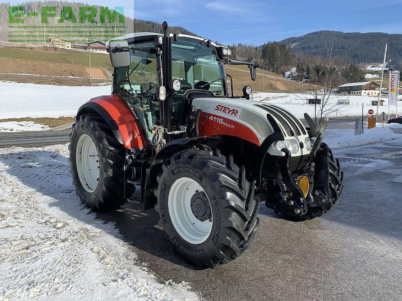 Steyr 4115 multi - Tracteur agricole: photos 4 Steyr 4115 multi - Tracteur agricole: photos 4