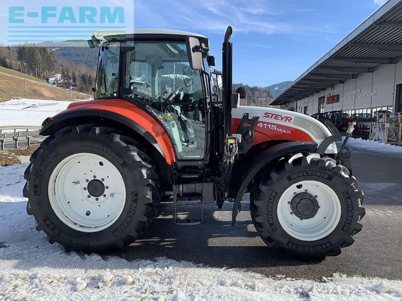 Steyr 4115 multi - Tracteur agricole: photos 5 Steyr 4115 multi - Tracteur agricole: photos 5