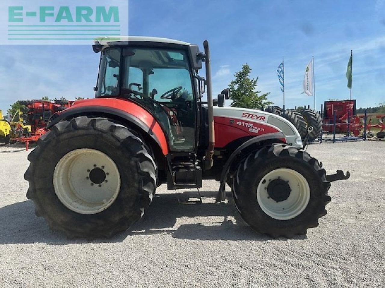 Steyr 4115 multi - Tracteur agricole: photos 3 Steyr 4115 multi - Tracteur agricole: photos 3