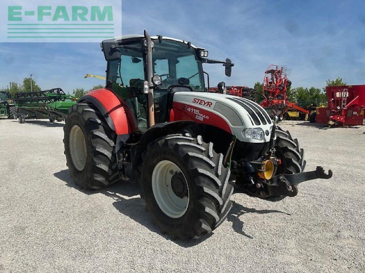 Steyr 4115 multi - Tracteur agricole: photos 2 Steyr 4115 multi - Tracteur agricole: photos 2
