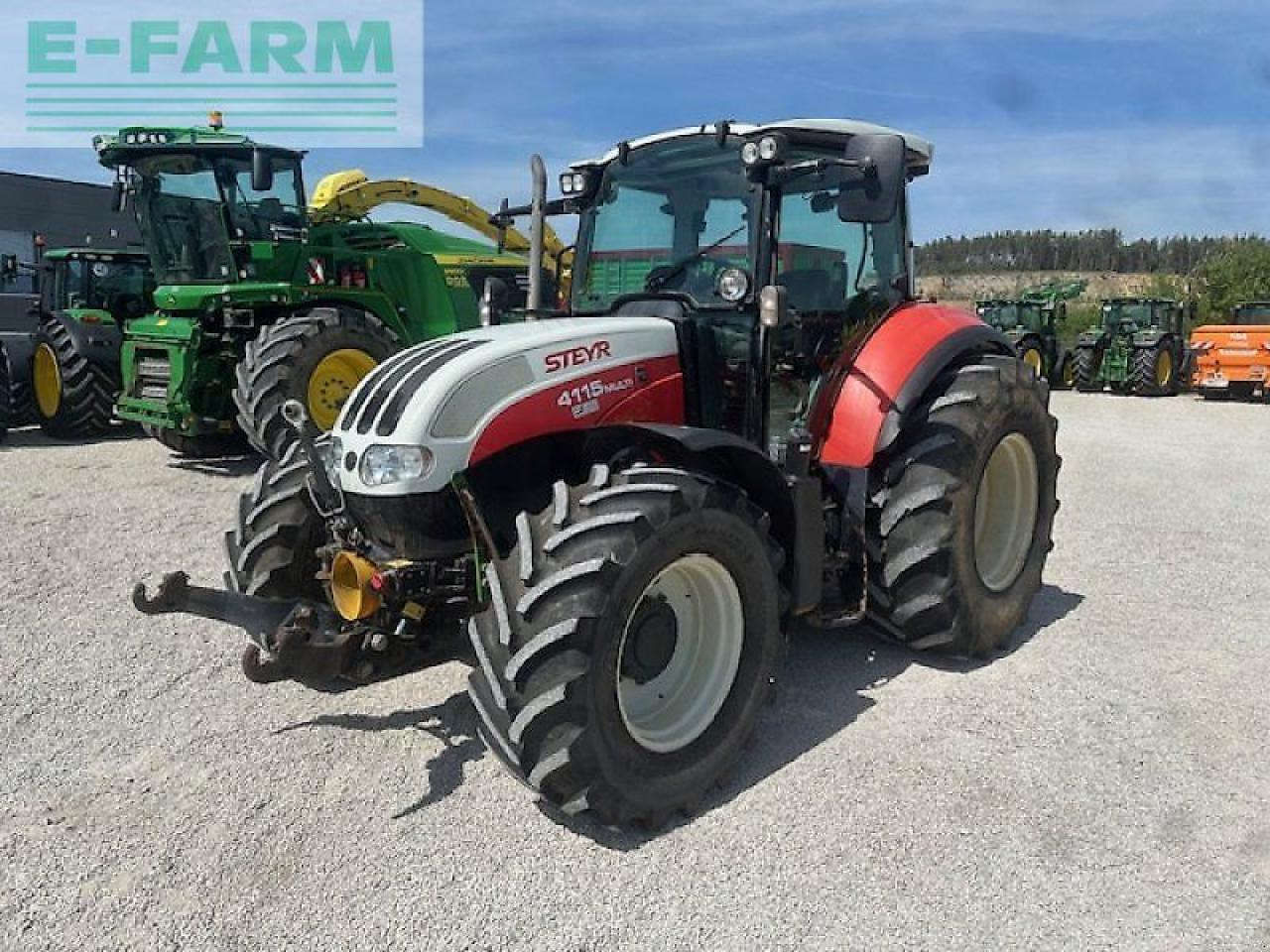 Steyr 4115 multi - Tracteur agricole: photos 1 Steyr 4115 multi - Tracteur agricole: photos 1