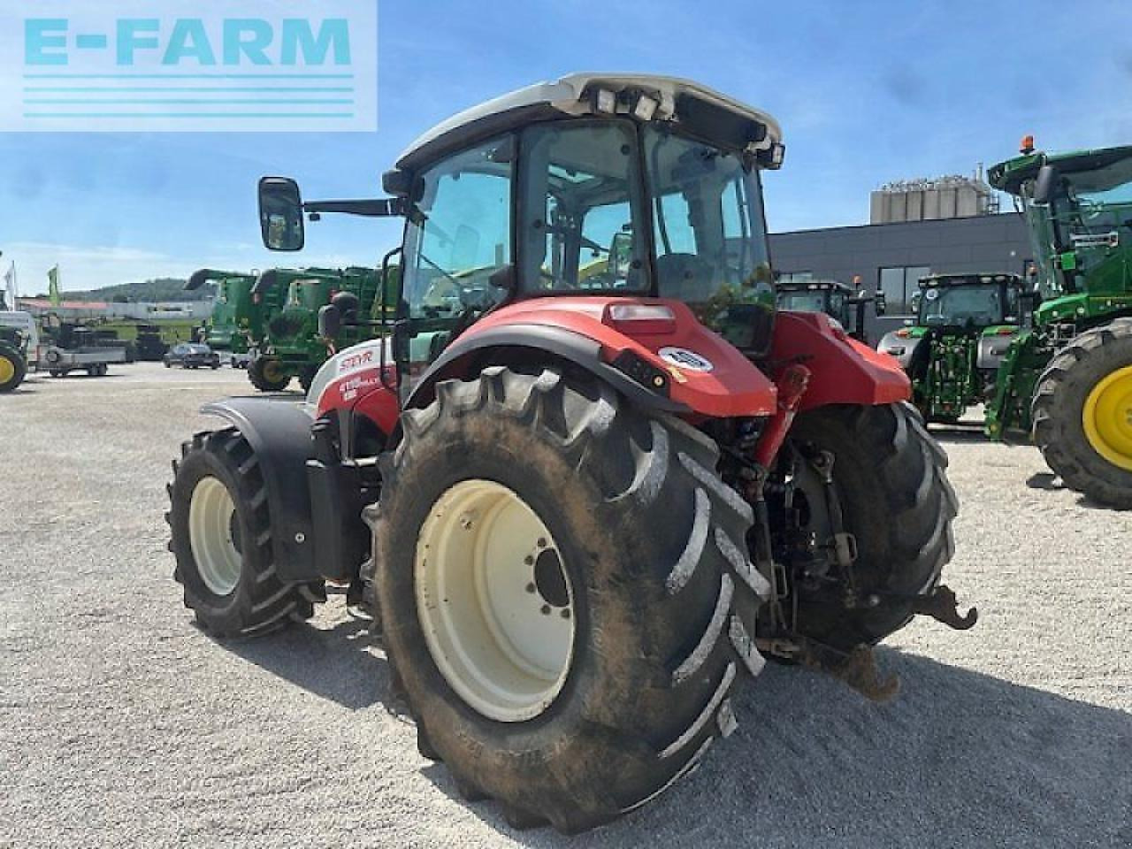 Steyr 4115 multi - Tracteur agricole: photos 5 Steyr 4115 multi - Tracteur agricole: photos 5