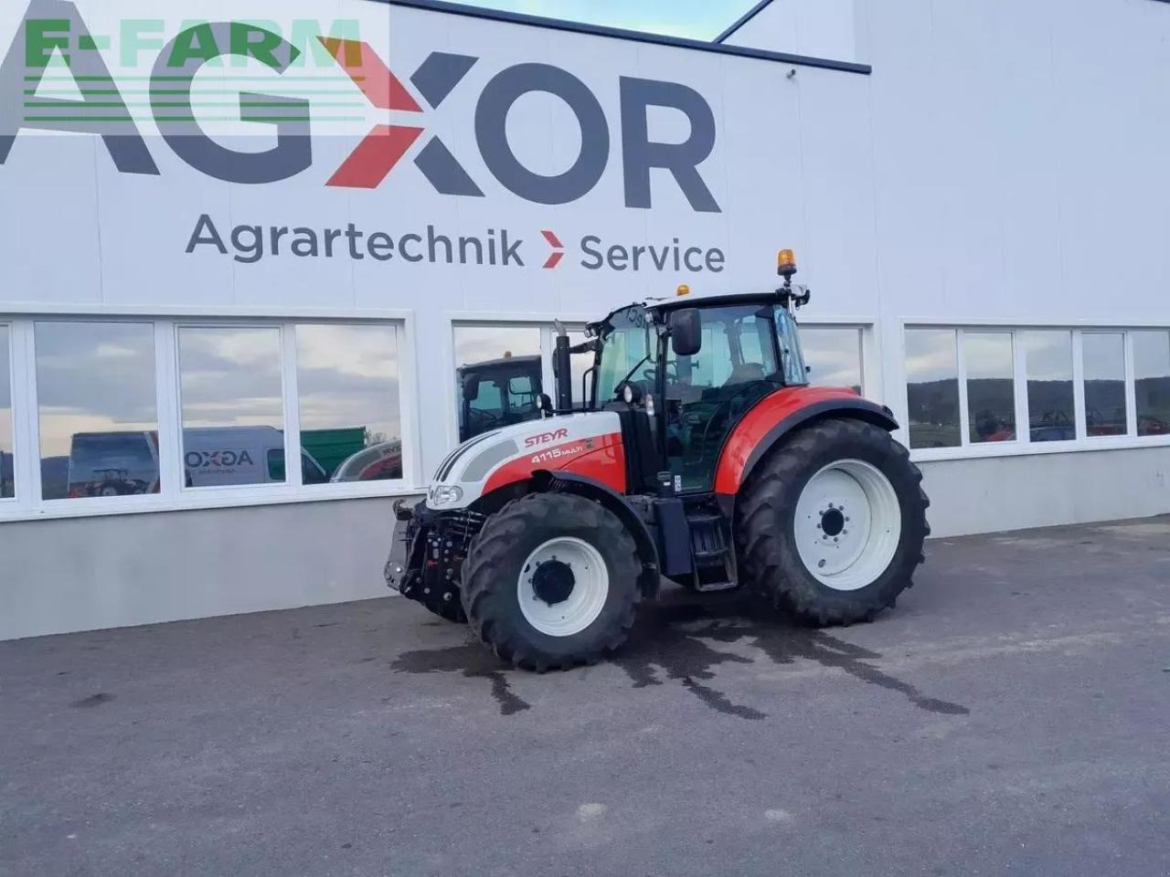 Steyr 4115 multi komfort - Tracteur agricole: photos 2 Steyr 4115 multi komfort - Tracteur agricole: photos 2