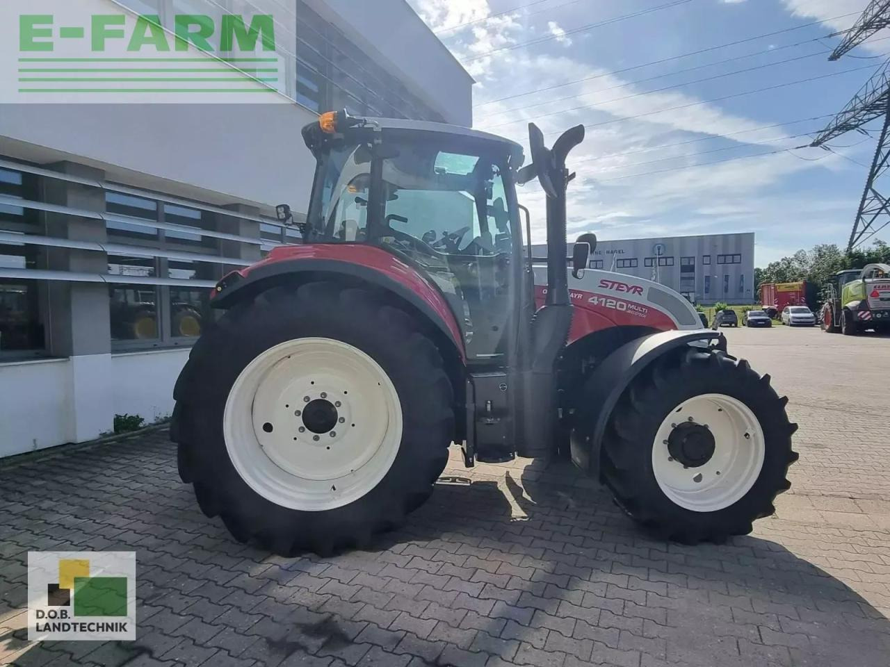 Steyr 4120 multi - Tracteur agricole: photos 4 Steyr 4120 multi - Tracteur agricole: photos 4