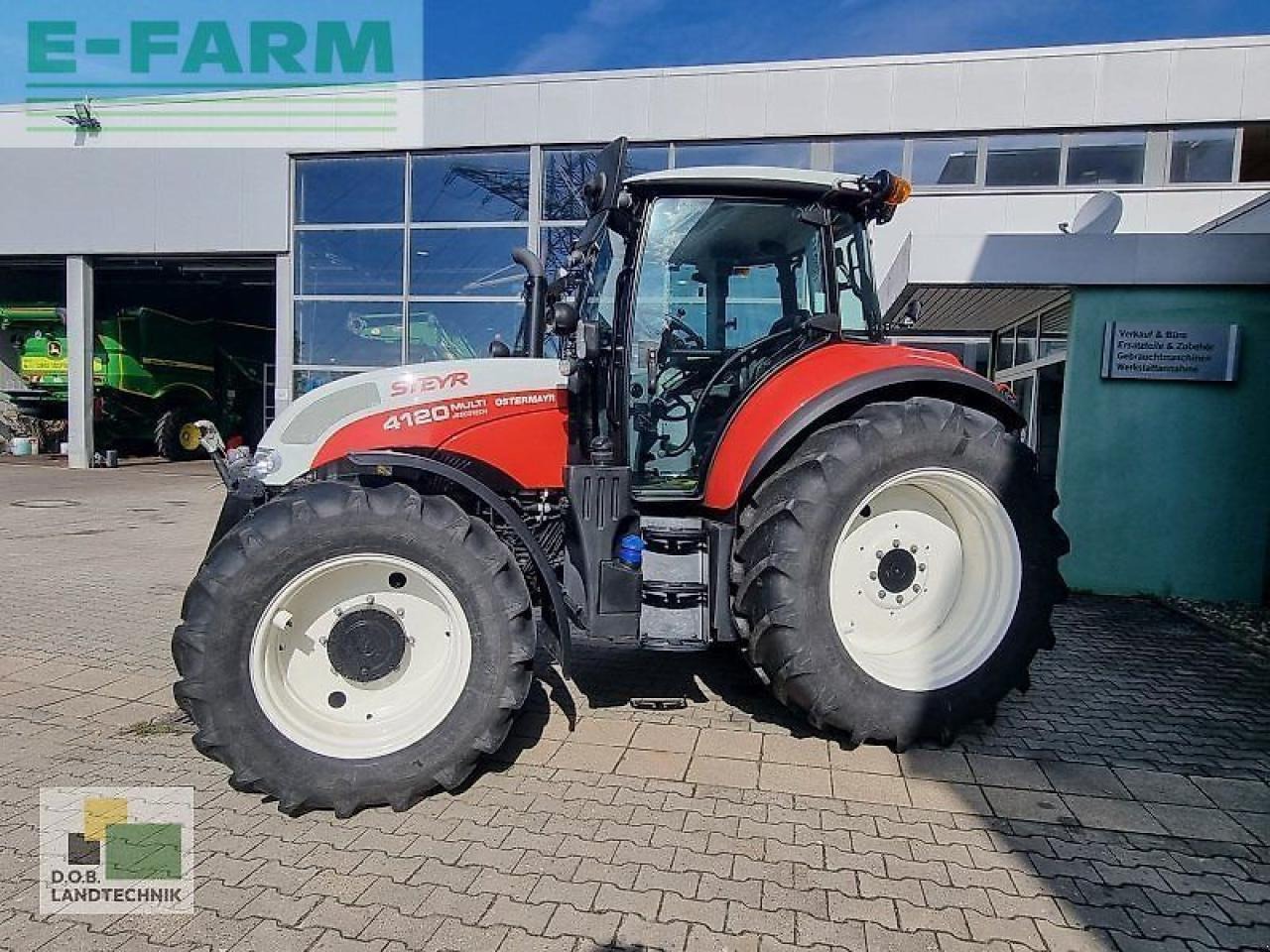 Steyr 4120 multi - Tracteur agricole: photos 1 Steyr 4120 multi - Tracteur agricole: photos 1