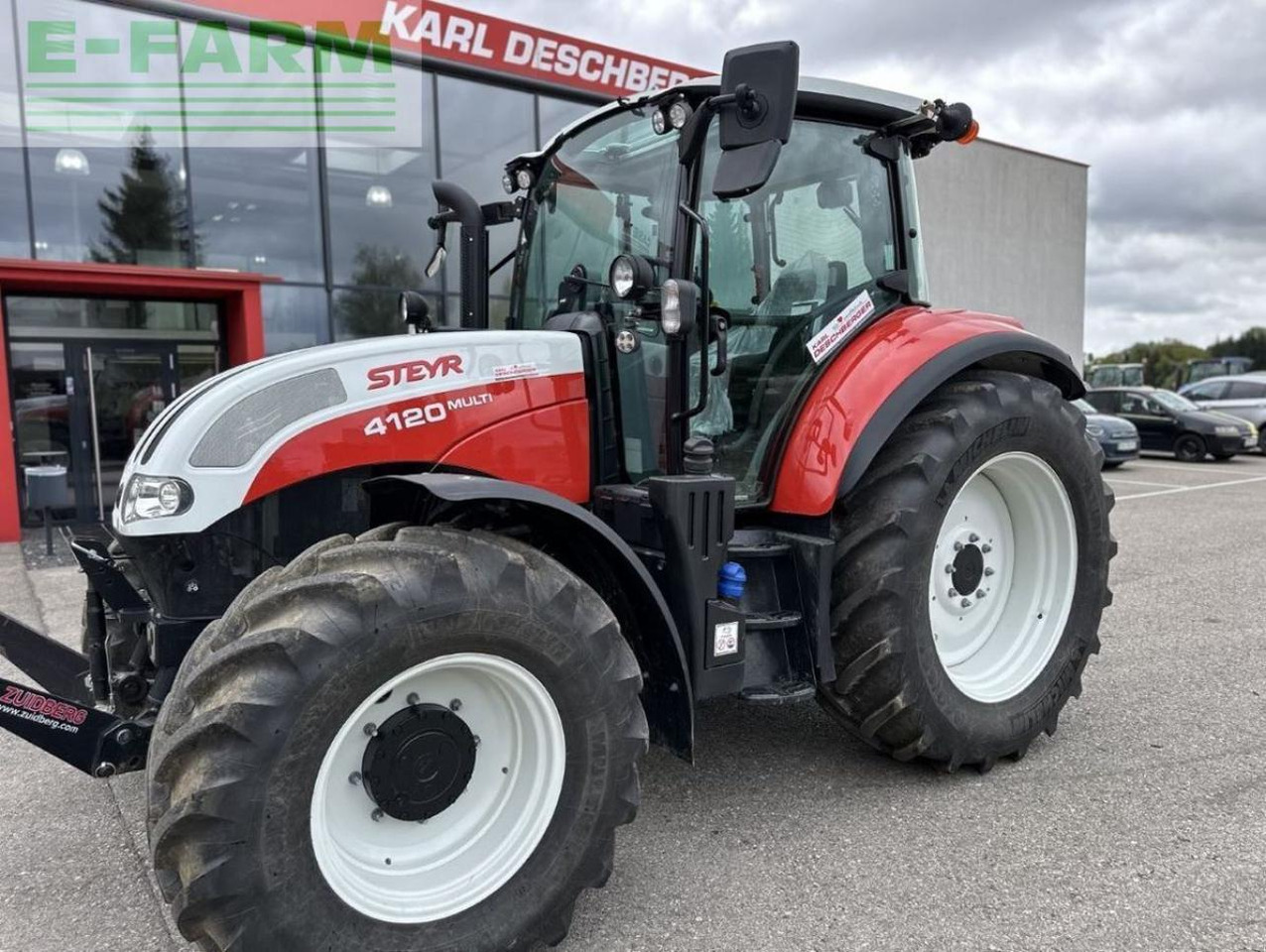 Steyr 4120 multi (stage v) - Tracteur agricole: photos 2 Steyr 4120 multi (stage v) - Tracteur agricole: photos 2
