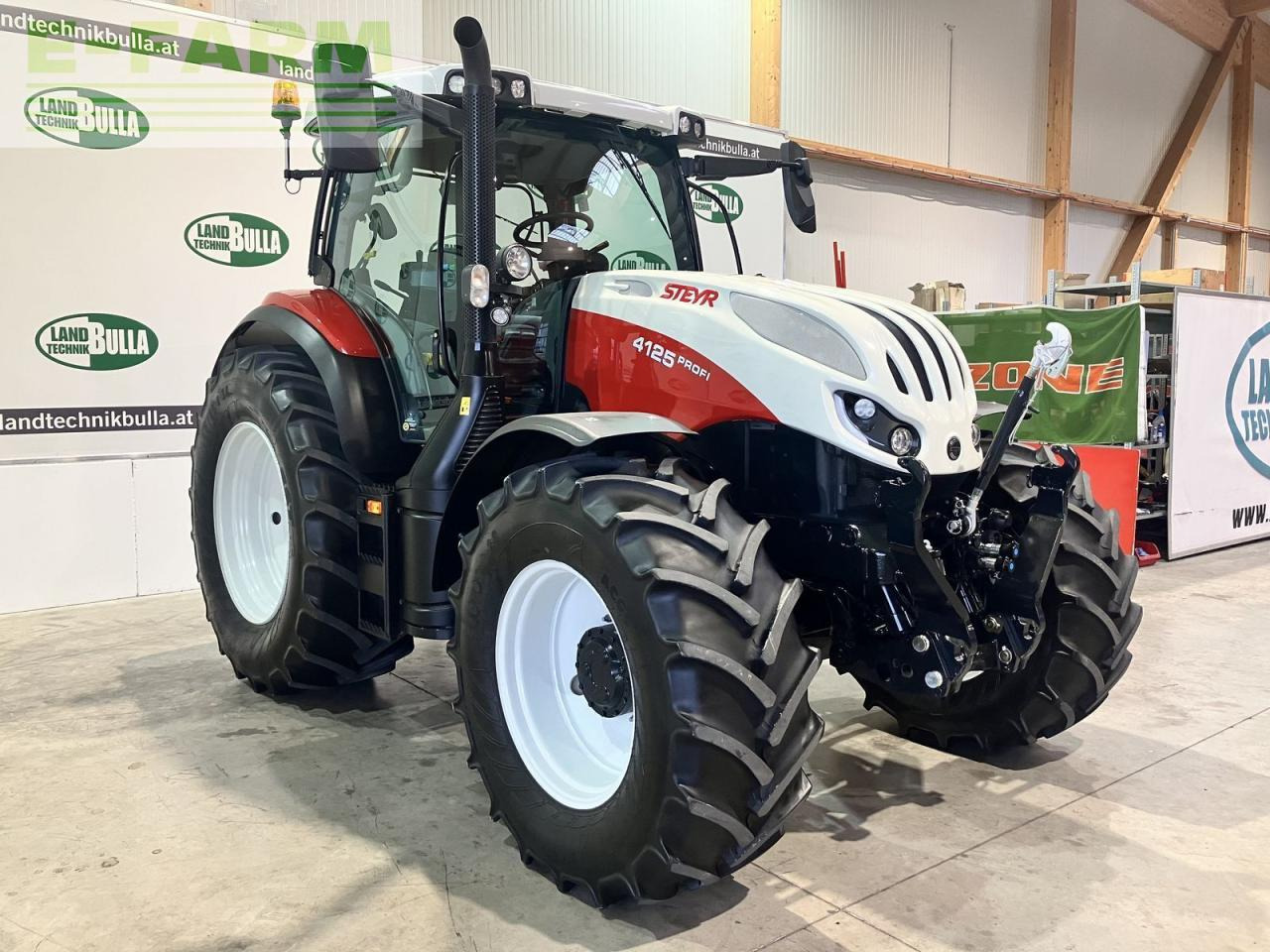 Steyr 4125 profi - Tracteur agricole: photos 2 Steyr 4125 profi - Tracteur agricole: photos 2