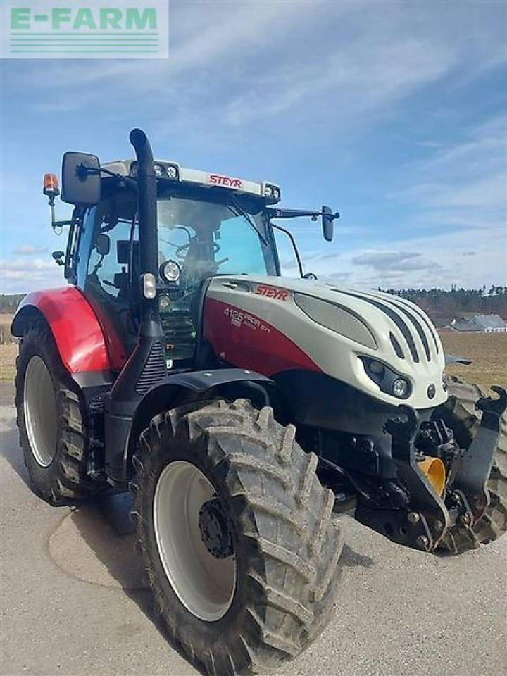 Steyr 4125 profi cvt CVT - Tracteur agricole: photos 1 Steyr 4125 profi cvt CVT - Tracteur agricole: photos 1