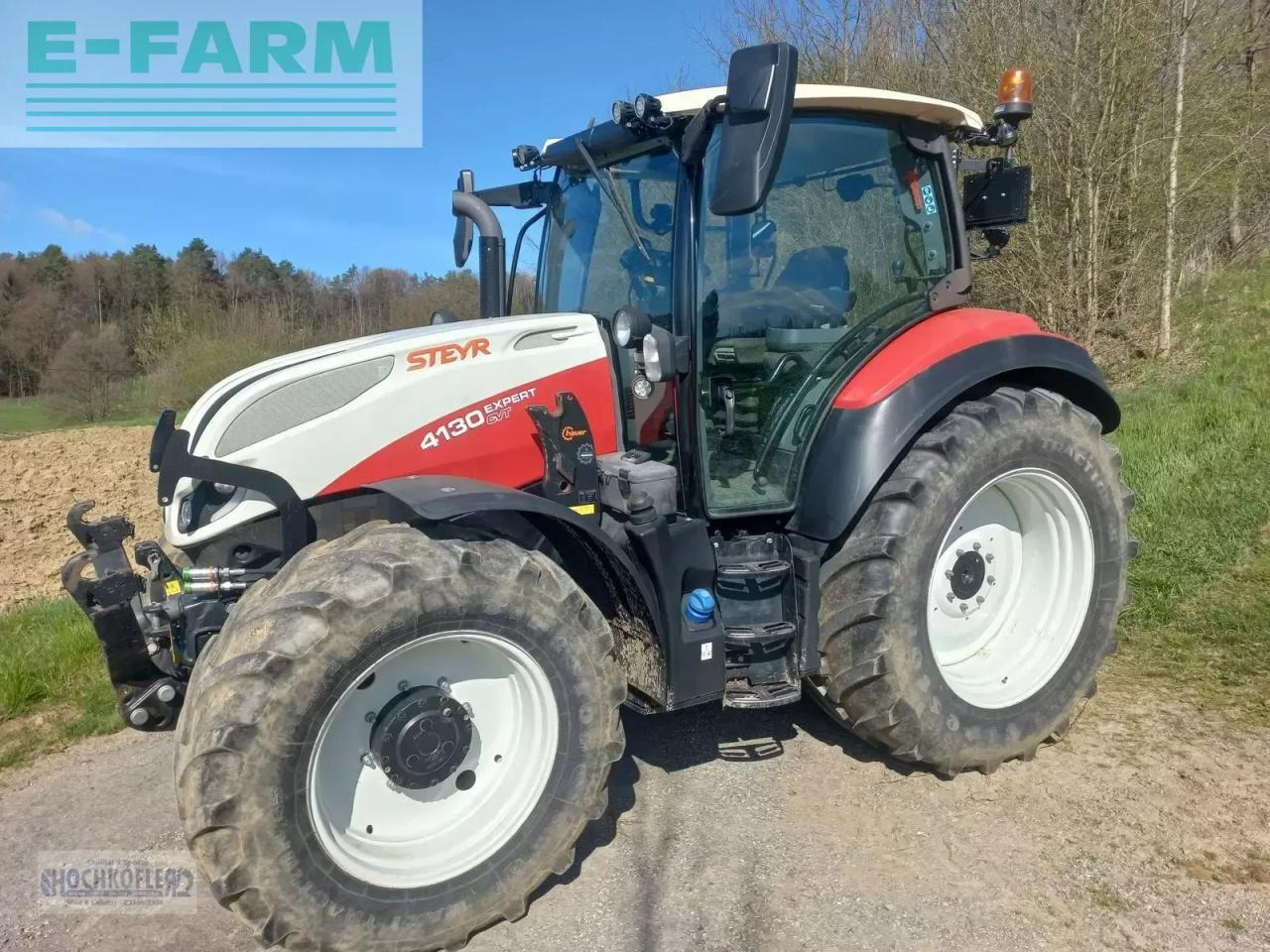 Steyr 4130 expert cvt CVT - Tracteur agricole: photos 1 Steyr 4130 expert cvt CVT - Tracteur agricole: photos 1