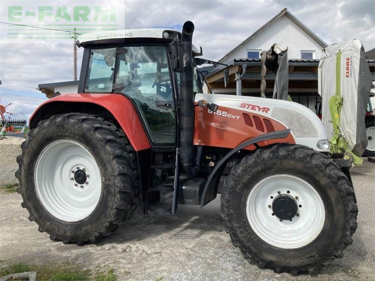 Steyr 6155 cvt komfort - Tracteur agricole: photos 4 Steyr 6155 cvt komfort - Tracteur agricole: photos 4