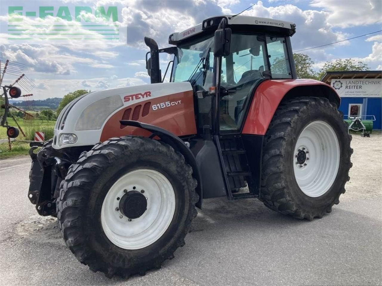 Steyr 6155 cvt komfort - Tracteur agricole: photos 2 Steyr 6155 cvt komfort - Tracteur agricole: photos 2