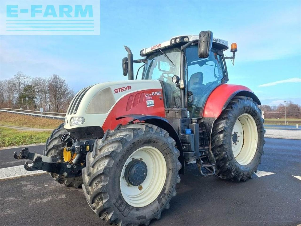 Steyr 6165 cvt hi-escr profi - Tracteur agricole: photos 1 Steyr 6165 cvt hi-escr profi - Tracteur agricole: photos 1
