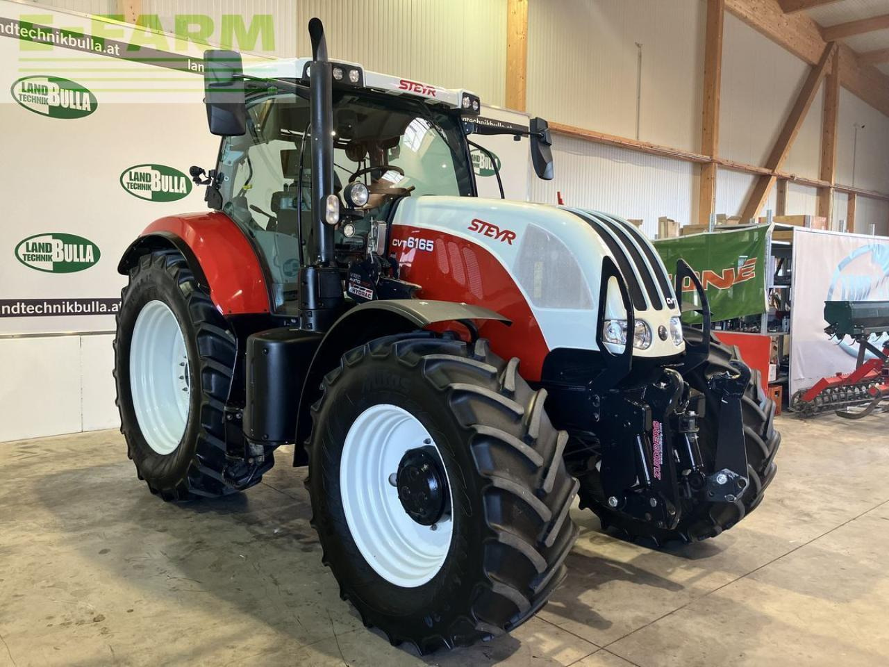 Steyr 6165 cvt hi-escr profi - Tracteur agricole: photos 2 Steyr 6165 cvt hi-escr profi - Tracteur agricole: photos 2