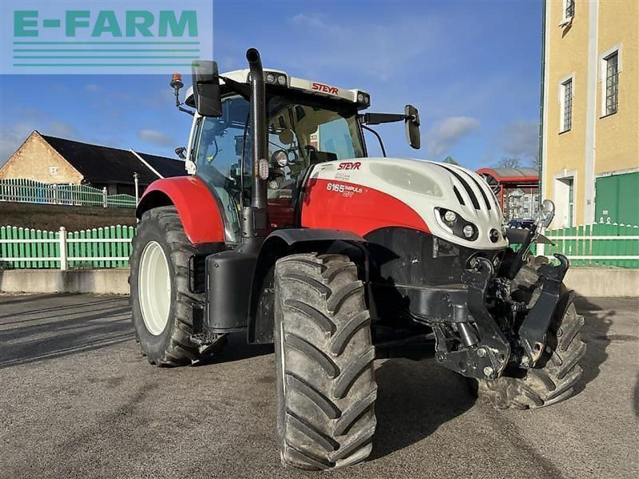 Tracteur agricole Steyr 6165 impuls cvt CVT: photos 8