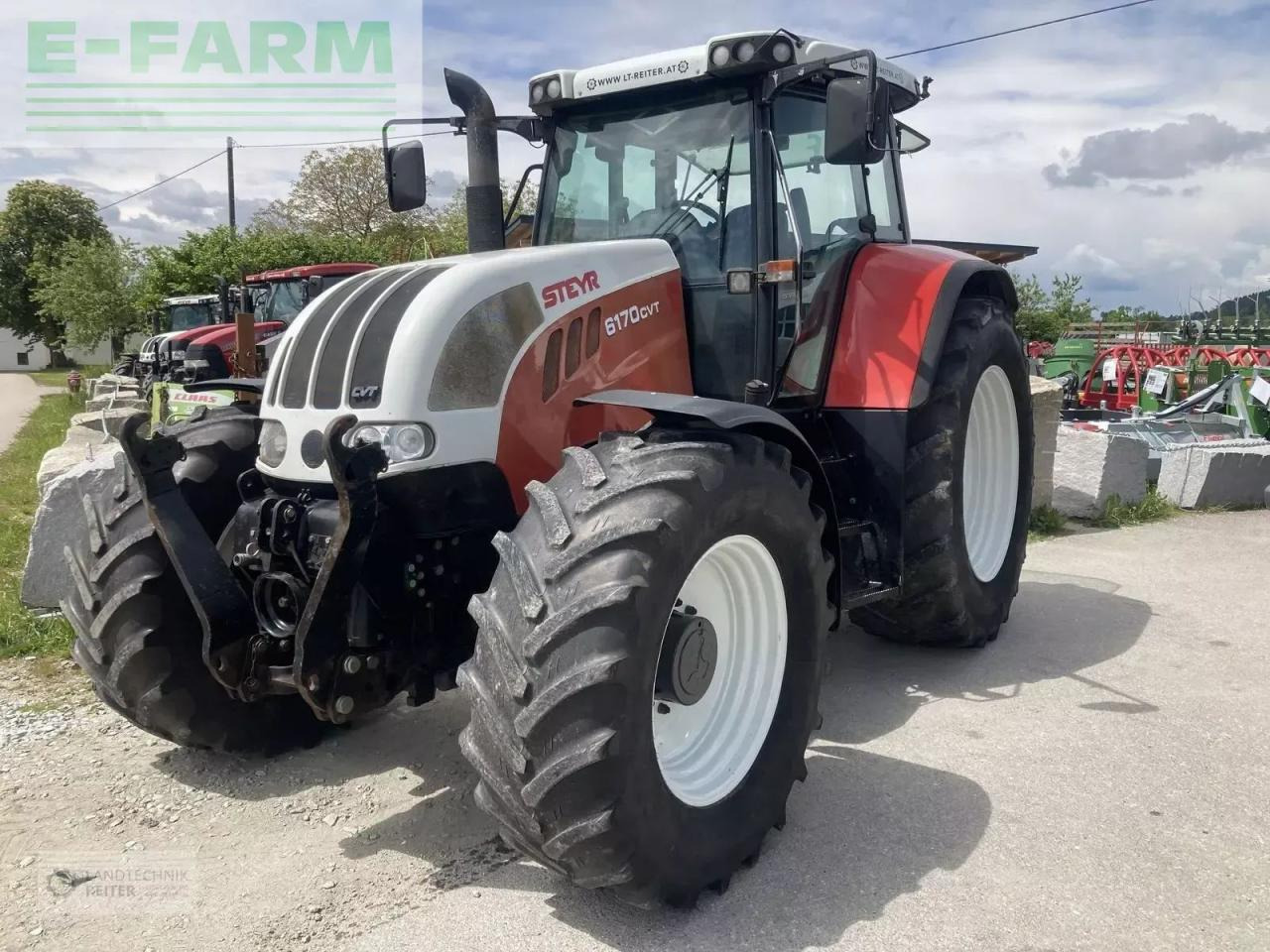 Steyr 6170 cvt profimodell - Tracteur agricole: photos 2 Steyr 6170 cvt profimodell - Tracteur agricole: photos 2