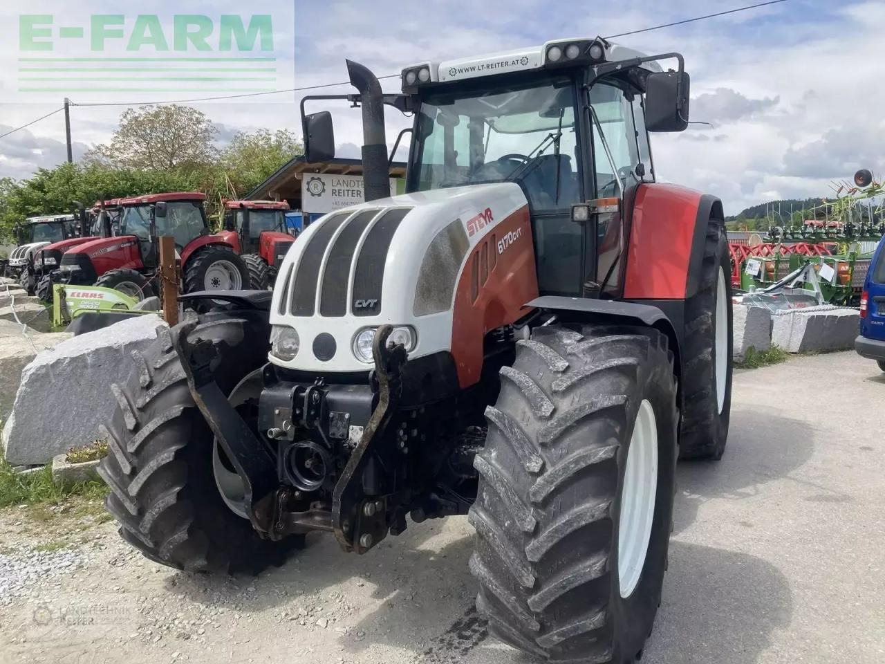 Steyr 6170 cvt profimodell - Tracteur agricole: photos 1 Steyr 6170 cvt profimodell - Tracteur agricole: photos 1