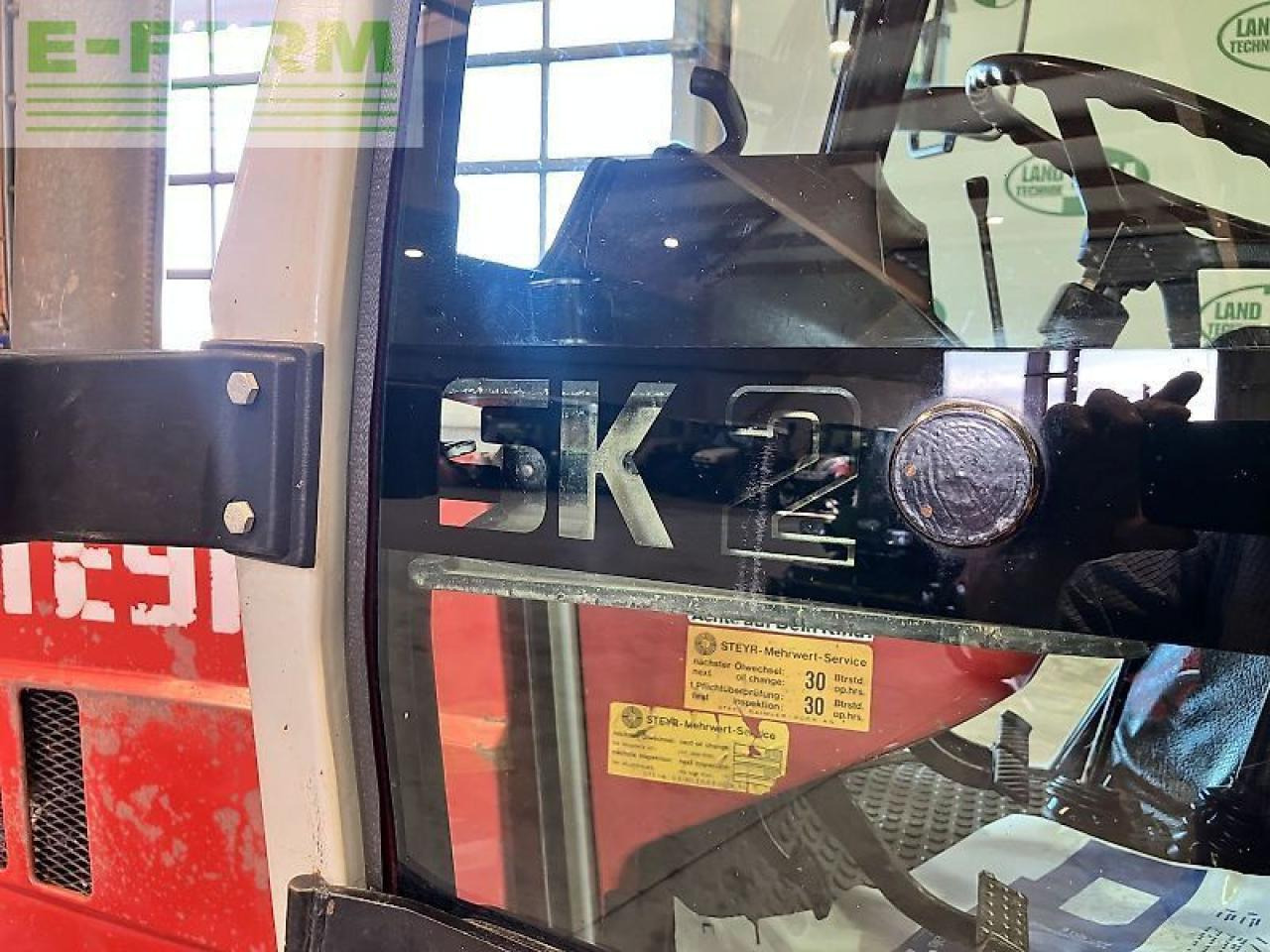 Tracteur agricole Steyr 8070 a sk 2 (kk): photos 6 Tracteur agricole Steyr 8070 a sk 2 (kk): photos 6
