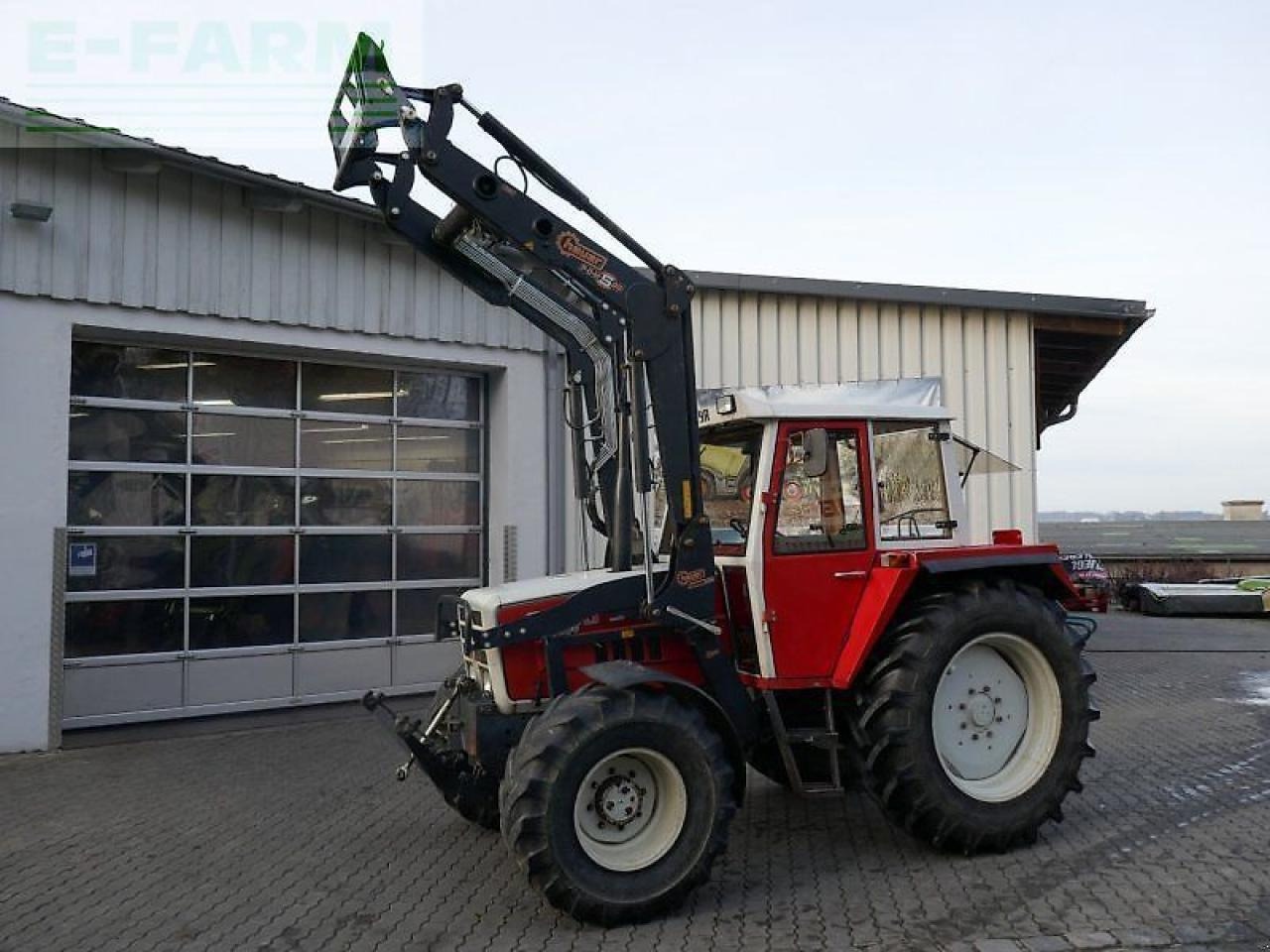 Steyr 8080 inkl. frontlader - Tracteur agricole: photos 1 Steyr 8080 inkl. frontlader - Tracteur agricole: photos 1