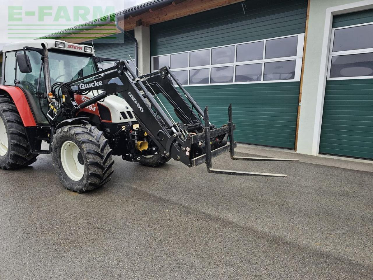 Steyr 9094 m a - Tracteur agricole: photos 4 Steyr 9094 m a - Tracteur agricole: photos 4
