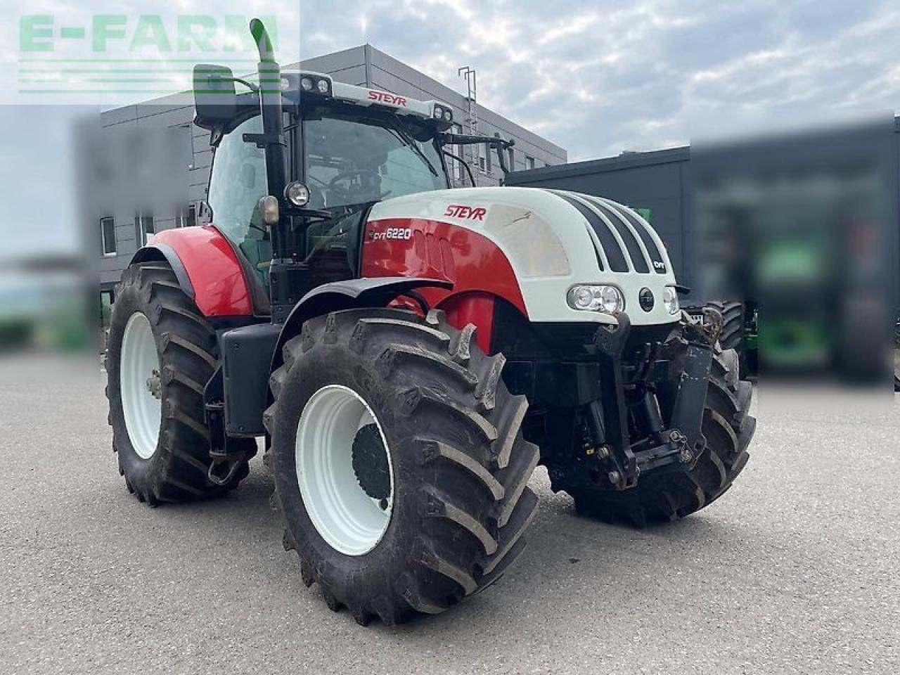 Steyr cvt 6220 - Tracteur agricole: photos 1 Steyr cvt 6220 - Tracteur agricole: photos 1