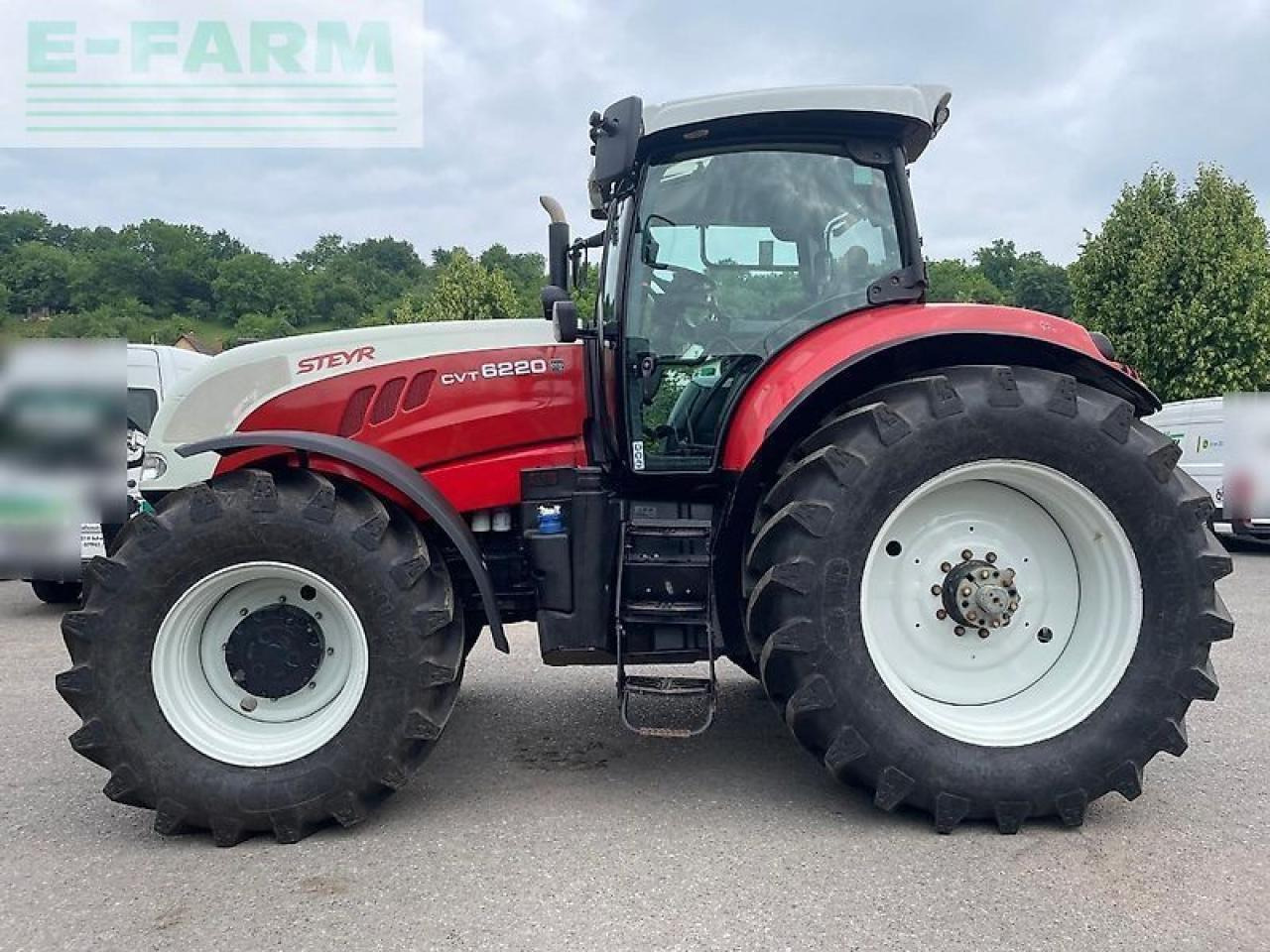 Steyr cvt 6220 - Tracteur agricole: photos 3 Steyr cvt 6220 - Tracteur agricole: photos 3