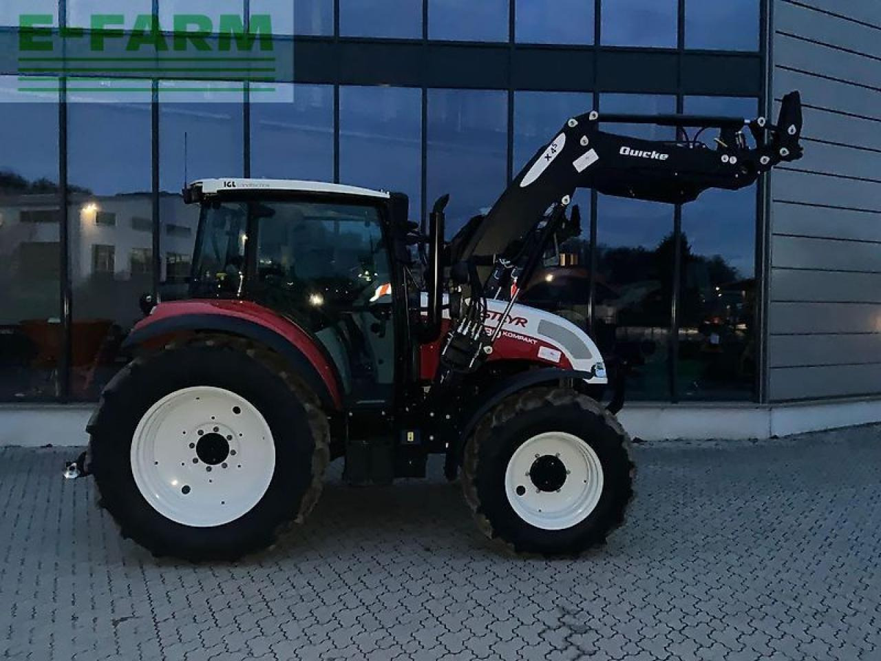 Steyr kompakt 4080 hilo stage v - Tracteur agricole: photos 2 Steyr kompakt 4080 hilo stage v - Tracteur agricole: photos 2