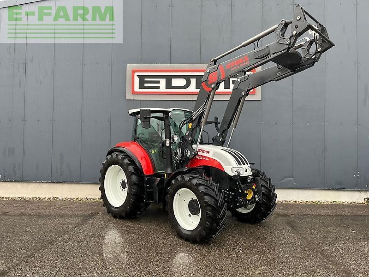 Steyr multi 4120 - Tracteur agricole: photos 2 Steyr multi 4120 - Tracteur agricole: photos 2