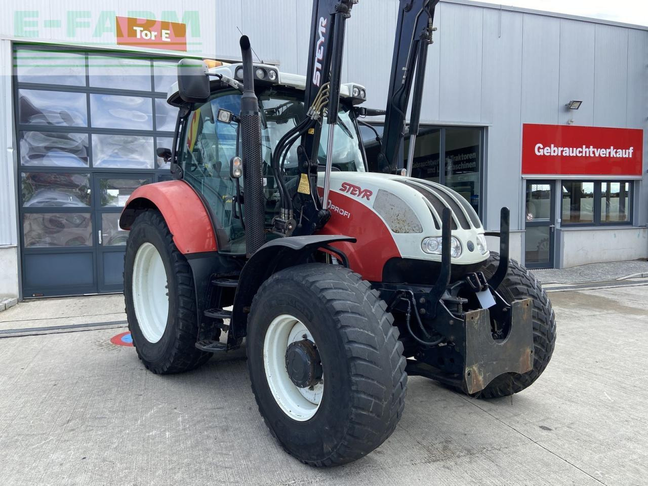 Steyr profi 4110 - Tracteur agricole: photos 4 Steyr profi 4110 - Tracteur agricole: photos 4