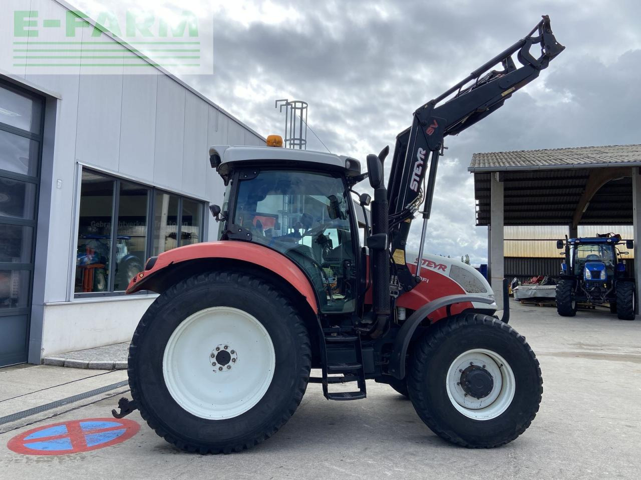 Steyr profi 4110 - Tracteur agricole: photos 5 Steyr profi 4110 - Tracteur agricole: photos 5