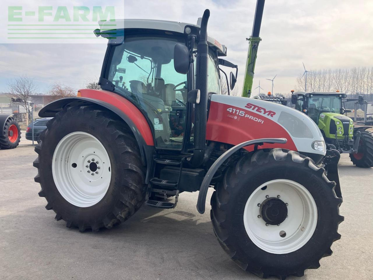 Steyr profi 4115 - Tracteur agricole: photos 4 Steyr profi 4115 - Tracteur agricole: photos 4