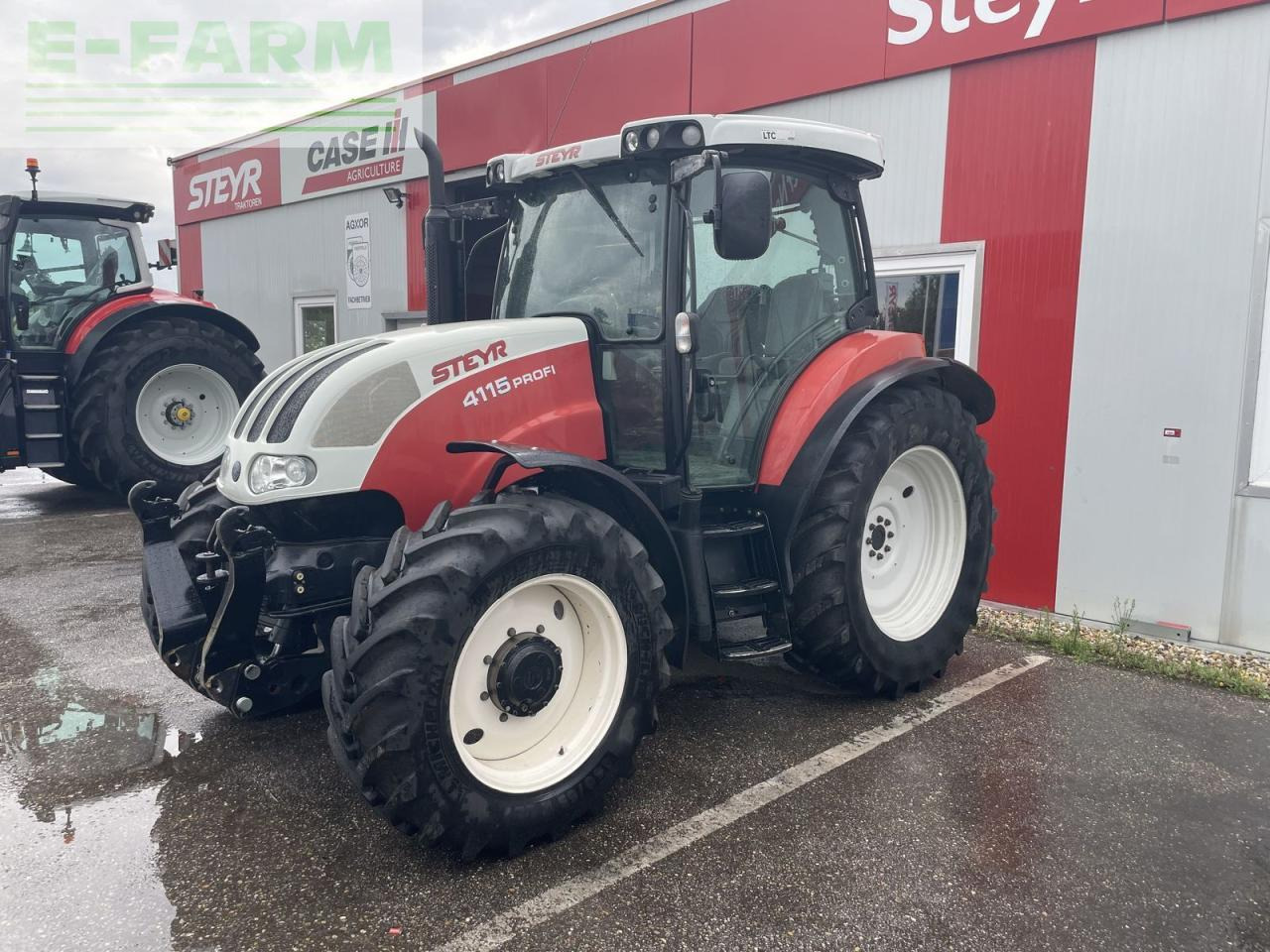 Steyr profi 4115 komfort - Tracteur agricole: photos 3 Steyr profi 4115 komfort - Tracteur agricole: photos 3
