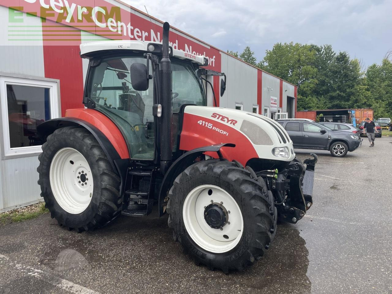 Steyr profi 4115 komfort - Tracteur agricole: photos 1 Steyr profi 4115 komfort - Tracteur agricole: photos 1