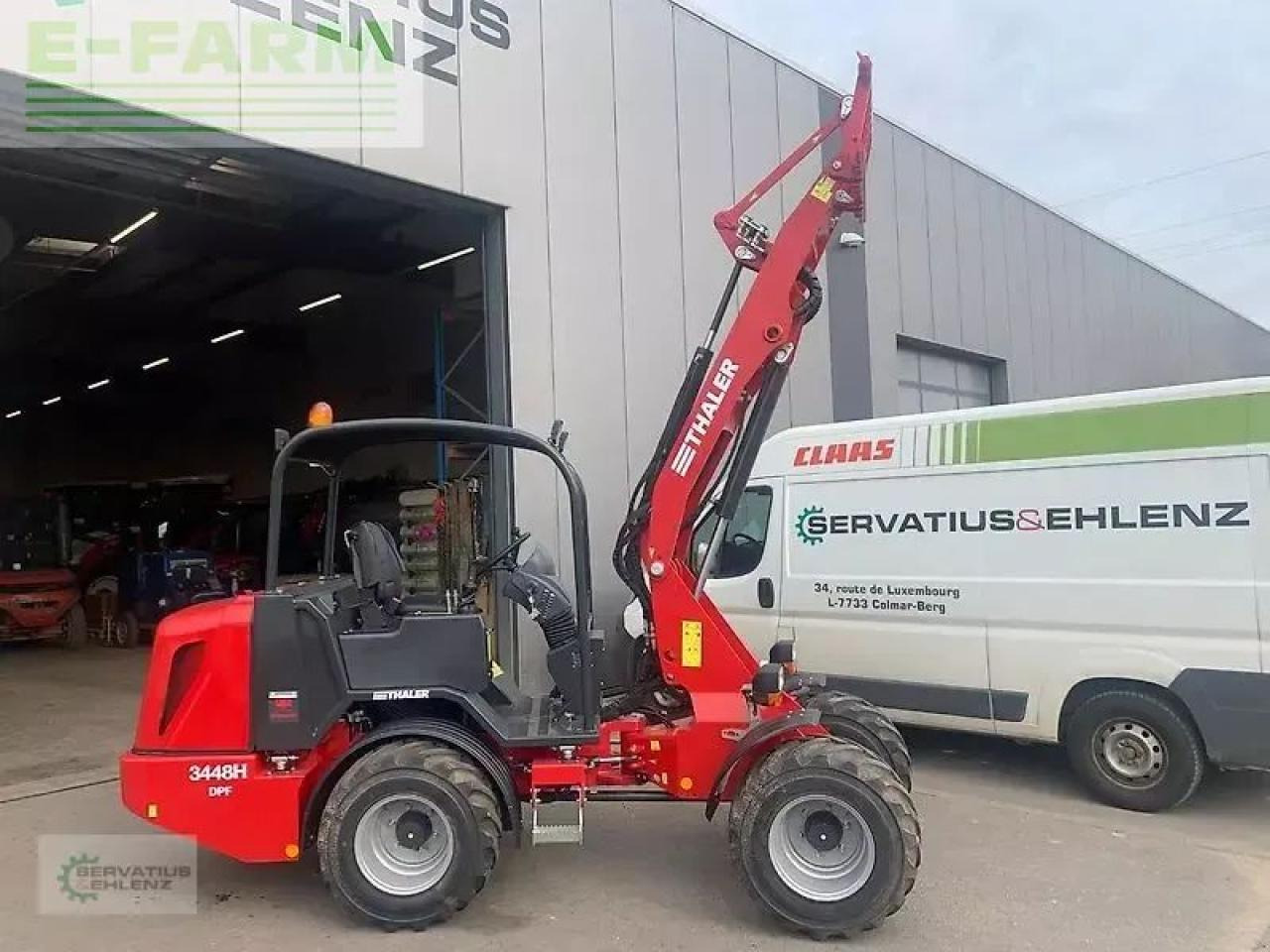 Chargeuse sur pneus Thaler 3448 h / dpf mit pendelachse 14005: photos 7