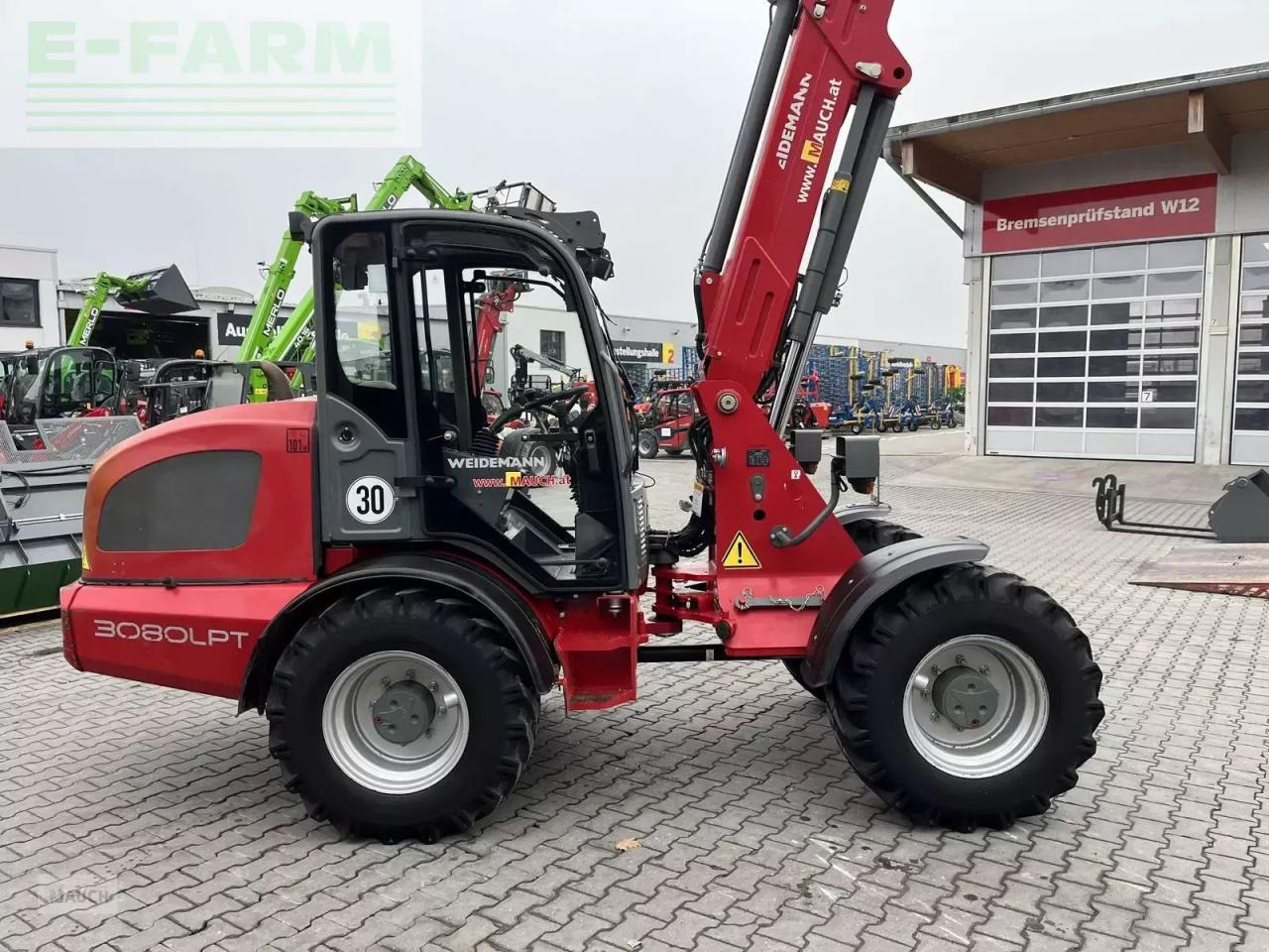 Weidemann 3080lpt ca. 5,0m hubhöhe / hochdruckfahrantrieb - Chargeuse sur pneus: photos 5 Weidemann 3080lpt ca. 5,0m hubhöhe / hochdruckfahrantrieb - Chargeuse sur pneus: photos 5