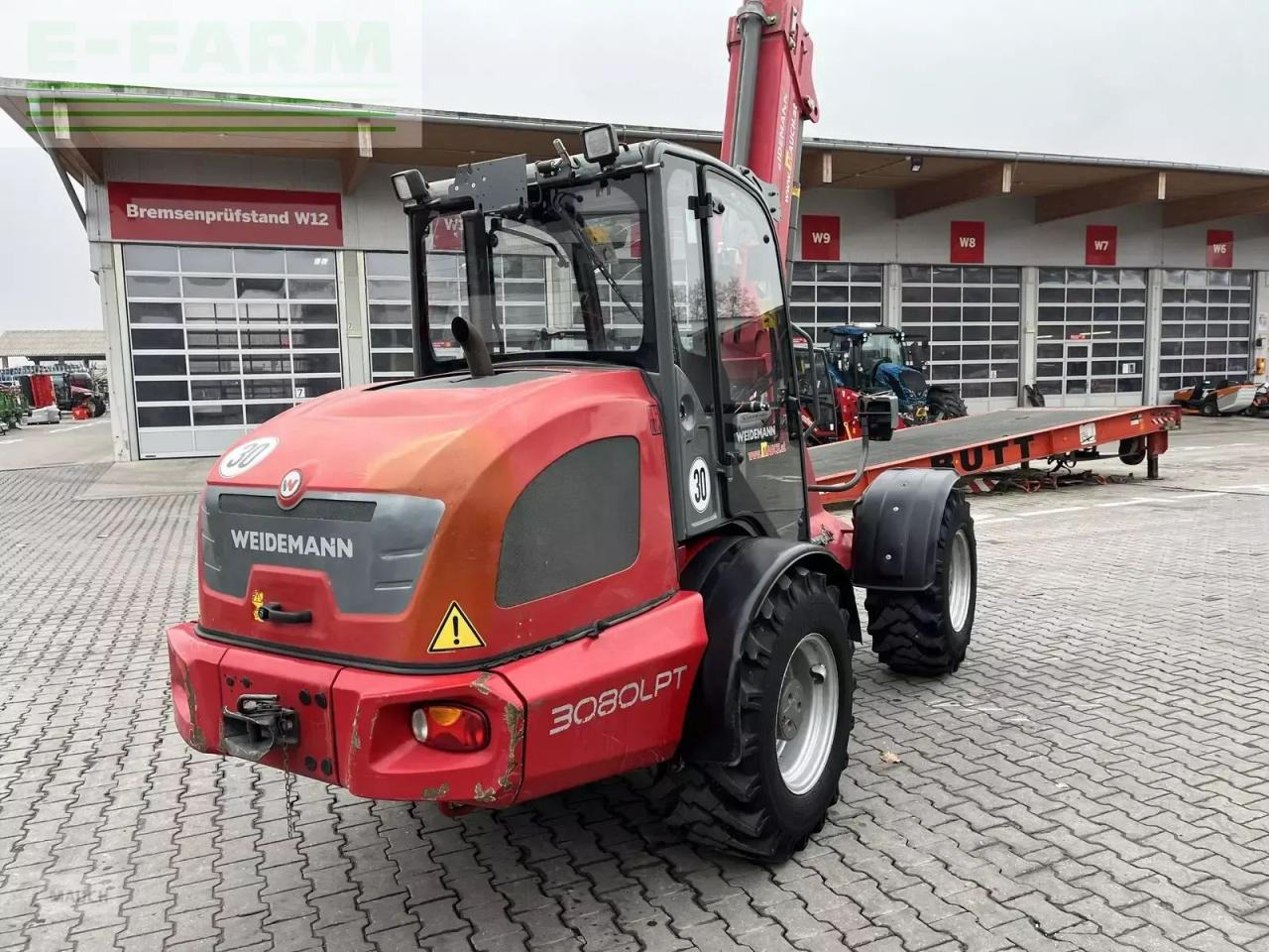 Weidemann 3080lpt ca. 5,0m hubhöhe / hochdruckfahrantrieb - Chargeuse sur pneus: photos 4 Weidemann 3080lpt ca. 5,0m hubhöhe / hochdruckfahrantrieb - Chargeuse sur pneus: photos 4