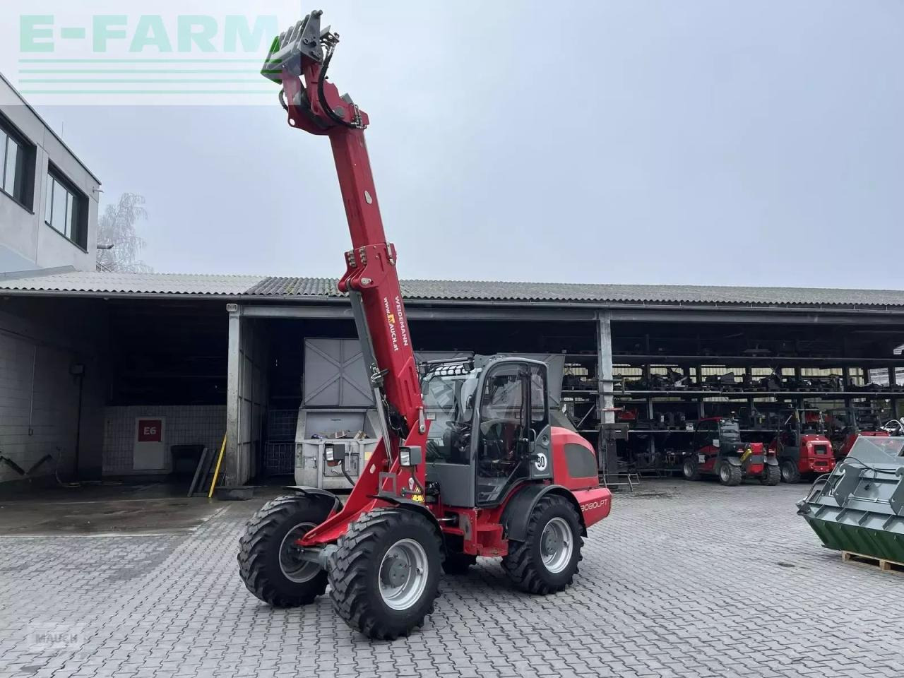 Weidemann 3080lpt ca. 5,0m hubhöhe / hochdruckfahrantrieb - Chargeuse sur pneus: photos 1 Weidemann 3080lpt ca. 5,0m hubhöhe / hochdruckfahrantrieb - Chargeuse sur pneus: photos 1