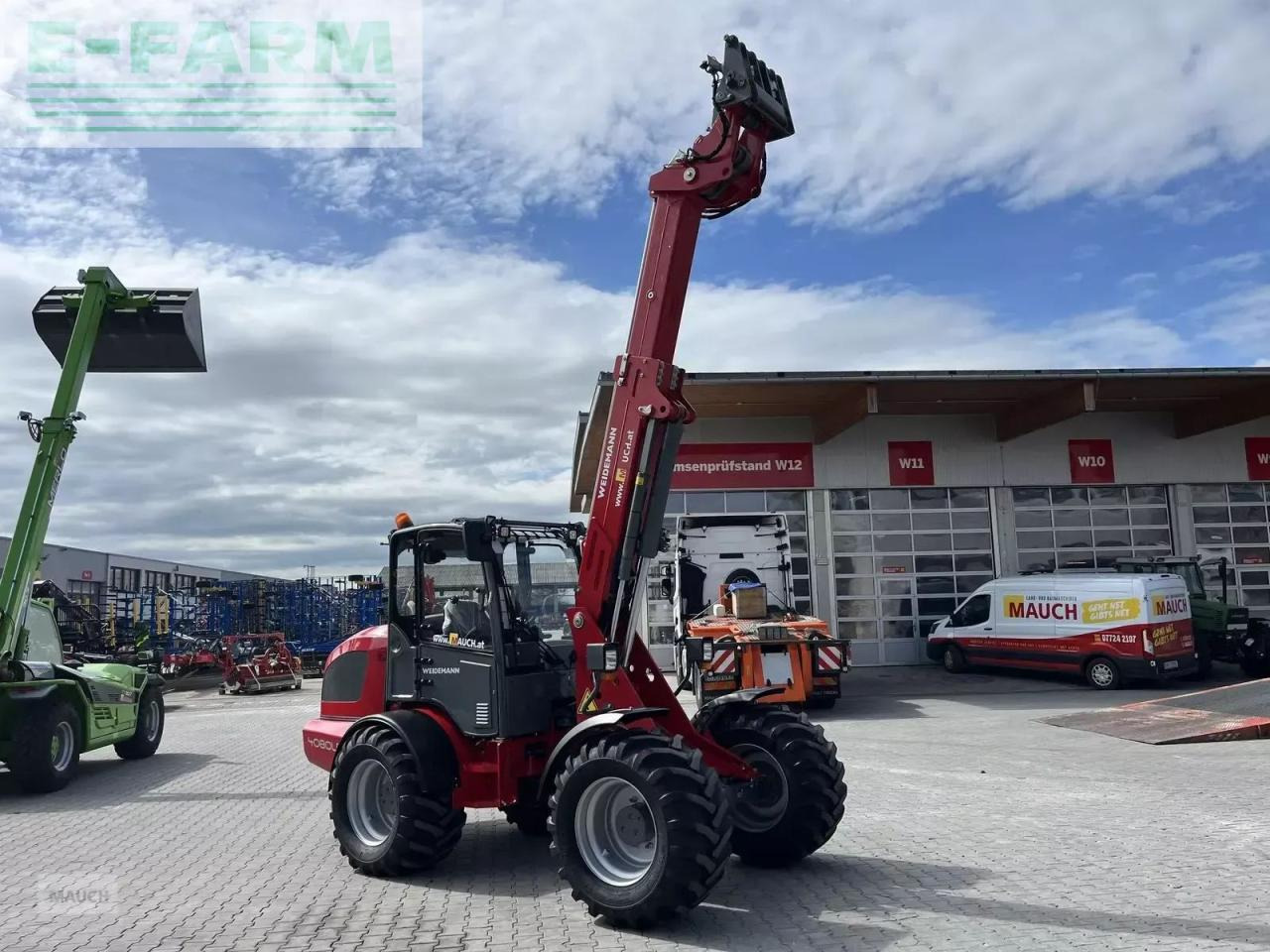 Weidemann 4080lp tele 30km/h - Chargeuse sur pneus: photos 1 Weidemann 4080lp tele 30km/h - Chargeuse sur pneus: photos 1