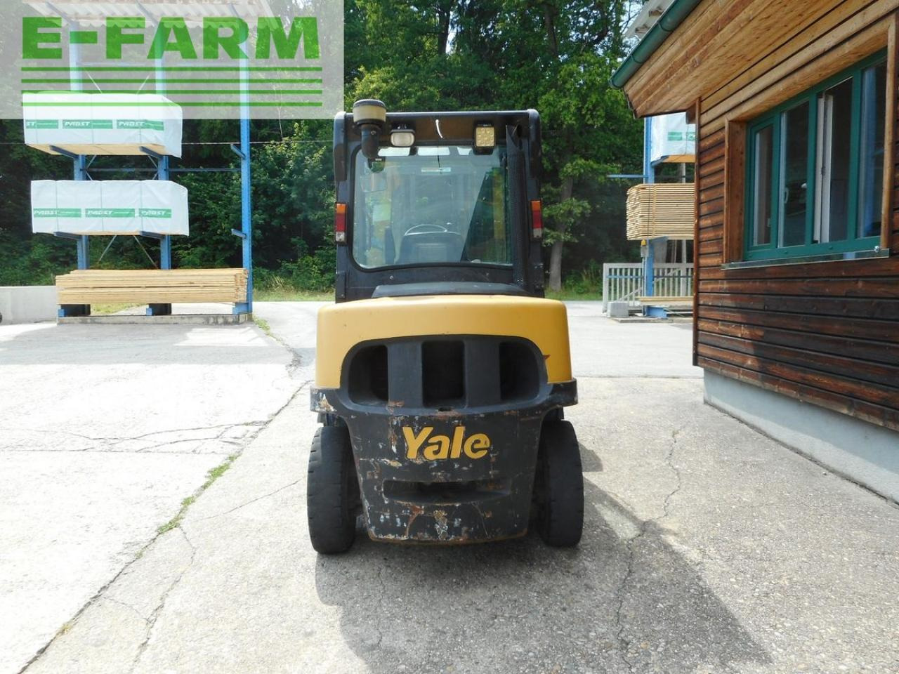 Yale gdp45mj ( triplex 4,3m + ss + zwillingsreifen ) - Chariot élévateur: photos 3 Yale gdp45mj ( triplex 4,3m + ss + zwillingsreifen ) - Chariot élévateur: photos 3