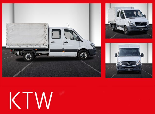 MERCEDES-BENZ Sprinter 214 CDI DOKA Pritsche,Klima,EURO6 - Fourgon plateau, Utilitaire double cabine: photos 1 MERCEDES-BENZ Sprinter 214 CDI DOKA Pritsche,Klima,EURO6 - Fourgon plateau, Utilitaire double cabine: photos 1