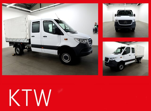 MERCEDES-BENZ Sprinter 314 CDI DOKA,Allrad,Standheizung - Véhicule utilitaire plateau baché, Utilitaire double cabine: photos 1 MERCEDES-BENZ Sprinter 314 CDI DOKA,Allrad,Standheizung - Véhicule utilitaire plateau baché, Utilitaire double cabine: photos 1