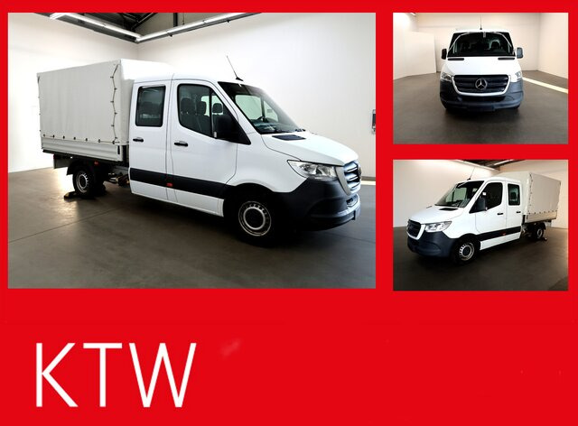 MERCEDES-BENZ Sprinter 314 CDI DOKA,MBUX,Klima,Tempomat - Véhicule utilitaire plateau baché, Utilitaire double cabine: photos 1 MERCEDES-BENZ Sprinter 314 CDI DOKA,MBUX,Klima,Tempomat - Véhicule utilitaire plateau baché, Utilitaire double cabine: photos 1