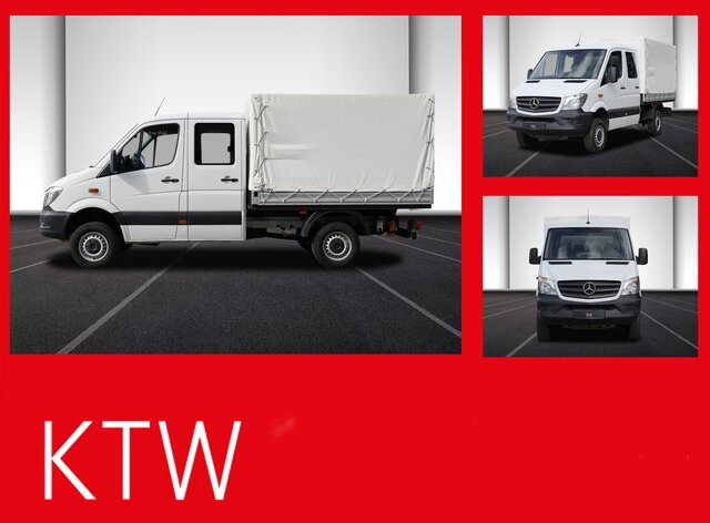 MERCEDES-BENZ Sprinter 316CDI DOKA,Allrad,AHK,Standhzg.... - Véhicule utilitaire plateau baché, Utilitaire double cabine: photos 1 MERCEDES-BENZ Sprinter 316CDI DOKA,Allrad,AHK,Standhzg.... - Véhicule utilitaire plateau baché, Utilitaire double cabine: photos 1