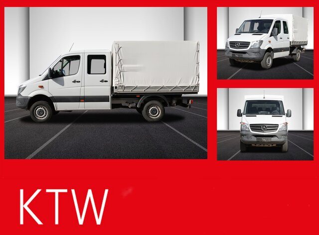 MERCEDES-BENZ Sprinter 316CDI DOKA,Allrad,AHK,TCO,Standhzg. - Véhicule utilitaire plateau baché, Utilitaire double cabine: photos 1 MERCEDES-BENZ Sprinter 316CDI DOKA,Allrad,AHK,TCO,Standhzg. - Véhicule utilitaire plateau baché, Utilitaire double cabine: photos 1