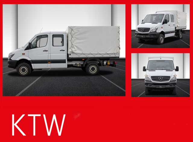 MERCEDES-BENZ Sprinter 316CDI DOKA,Allrad,Klima,AHK,TCO - Véhicule utilitaire plateau baché, Utilitaire double cabine: photos 1 MERCEDES-BENZ Sprinter 316CDI DOKA,Allrad,Klima,AHK,TCO - Véhicule utilitaire plateau baché, Utilitaire double cabine: photos 1