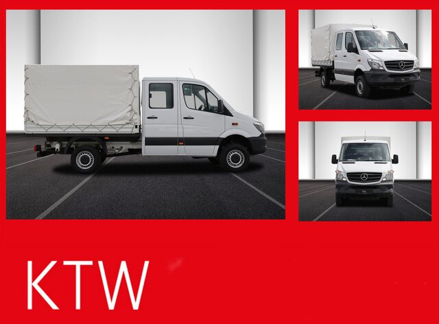 MERCEDES-BENZ Sprinter 316CDI DOKA,Allrad,Klima - Véhicule utilitaire plateau baché, Utilitaire double cabine: photos 1 MERCEDES-BENZ Sprinter 316CDI DOKA,Allrad,Klima - Véhicule utilitaire plateau baché, Utilitaire double cabine: photos 1