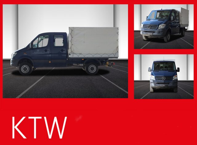 MERCEDES-BENZ Sprinter 316CDI DOKA,Allrad,Klima - Véhicule utilitaire plateau baché, Utilitaire double cabine: photos 1 MERCEDES-BENZ Sprinter 316CDI DOKA,Allrad,Klima - Véhicule utilitaire plateau baché, Utilitaire double cabine: photos 1