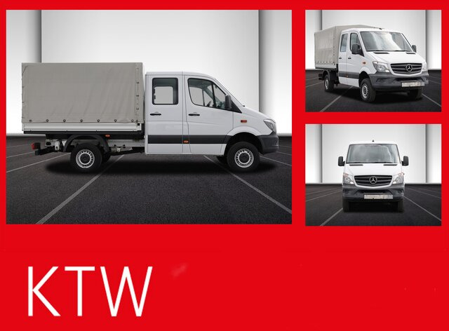MERCEDES-BENZ Sprinter 316CDI DOKA,Allrad,Klima - Véhicule utilitaire plateau baché, Utilitaire double cabine: photos 1 MERCEDES-BENZ Sprinter 316CDI DOKA,Allrad,Klima - Véhicule utilitaire plateau baché, Utilitaire double cabine: photos 1