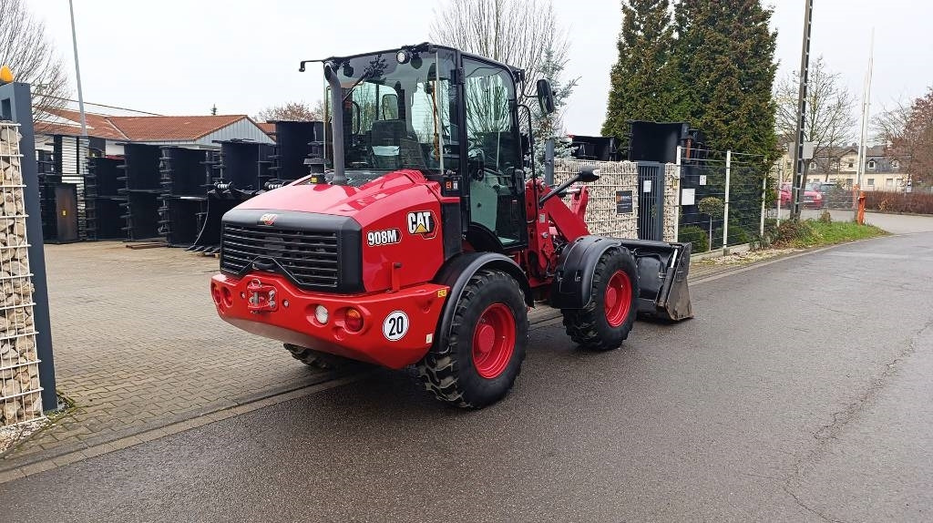 CAT 908 M, bis 35 km/h, Allrad, hydr. Schnellwechsler - Chargeuse sur pneus: photos 5 CAT 908 M, bis 35 km/h, Allrad, hydr. Schnellwechsler - Chargeuse sur pneus: photos 5